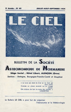 Couverture Le Ciel n° 49